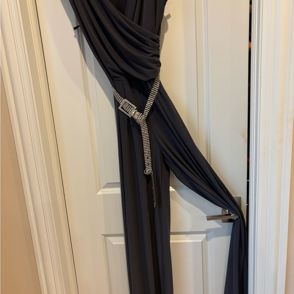 Beautiful Last Tango jumpsuit with free sparkly belt. Size 8, never been worn!